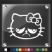 Hello Kitty Grumpy Cat Decal